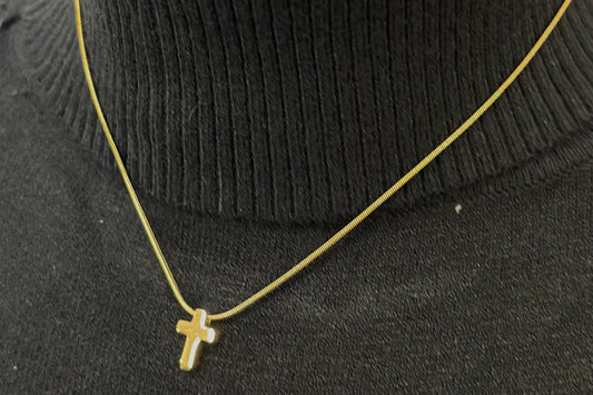 Collier croix