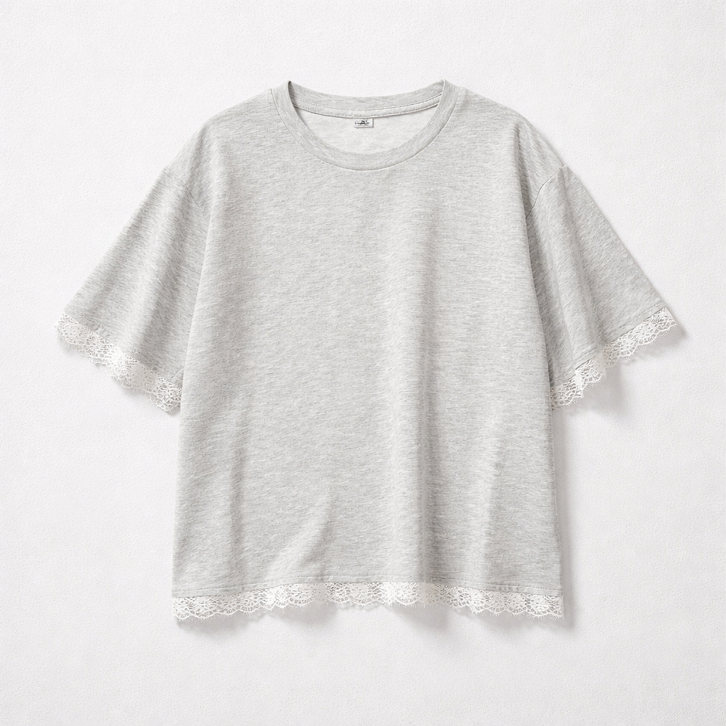 T-shirt dos nu dentelle