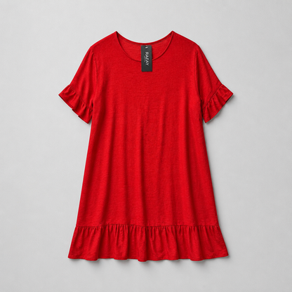 Robe fluide volants
