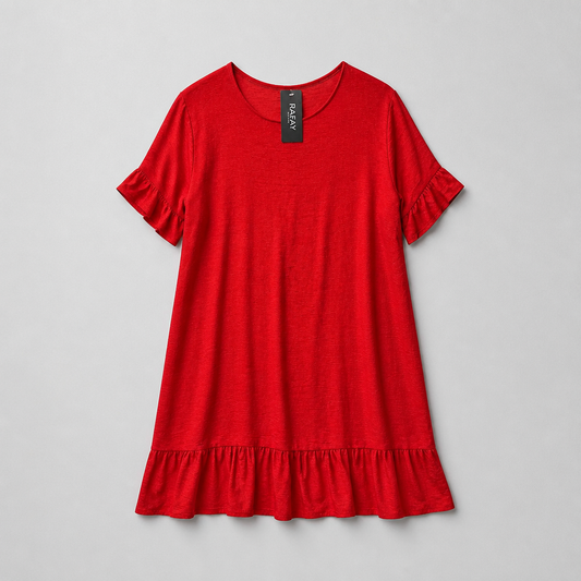 Robe fluide volants