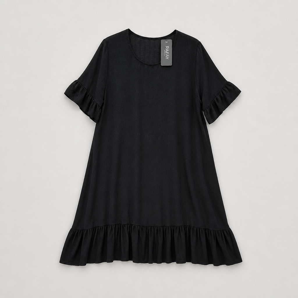 Robe fluide volants