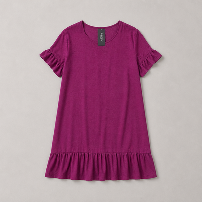 Robe fluide volants