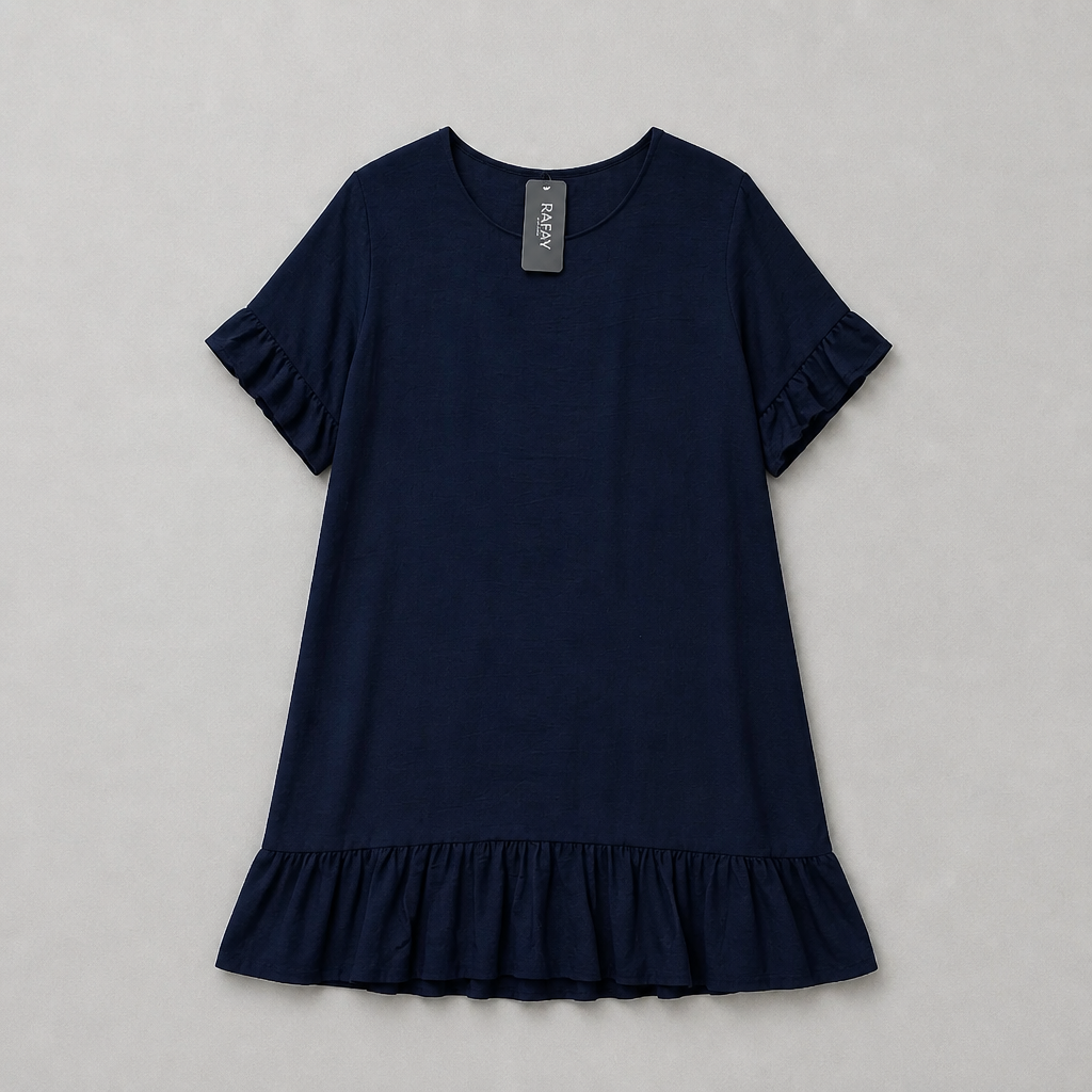 Robe fluide volants