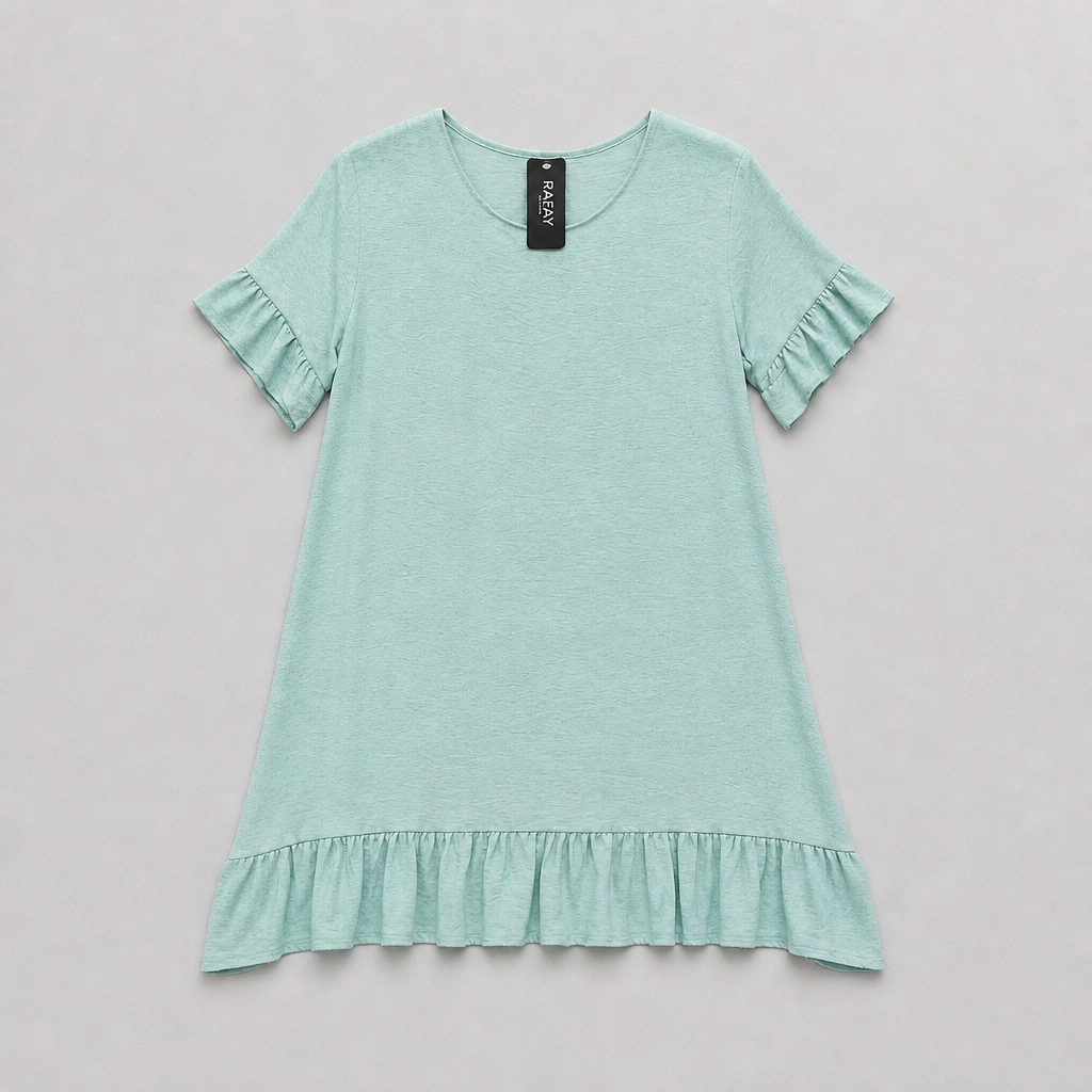 Robe fluide volants