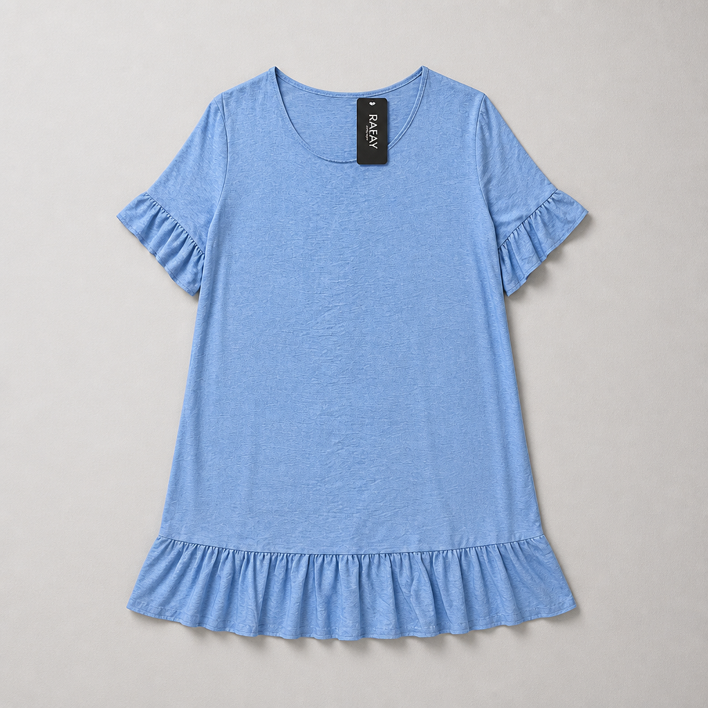 Robe fluide volants