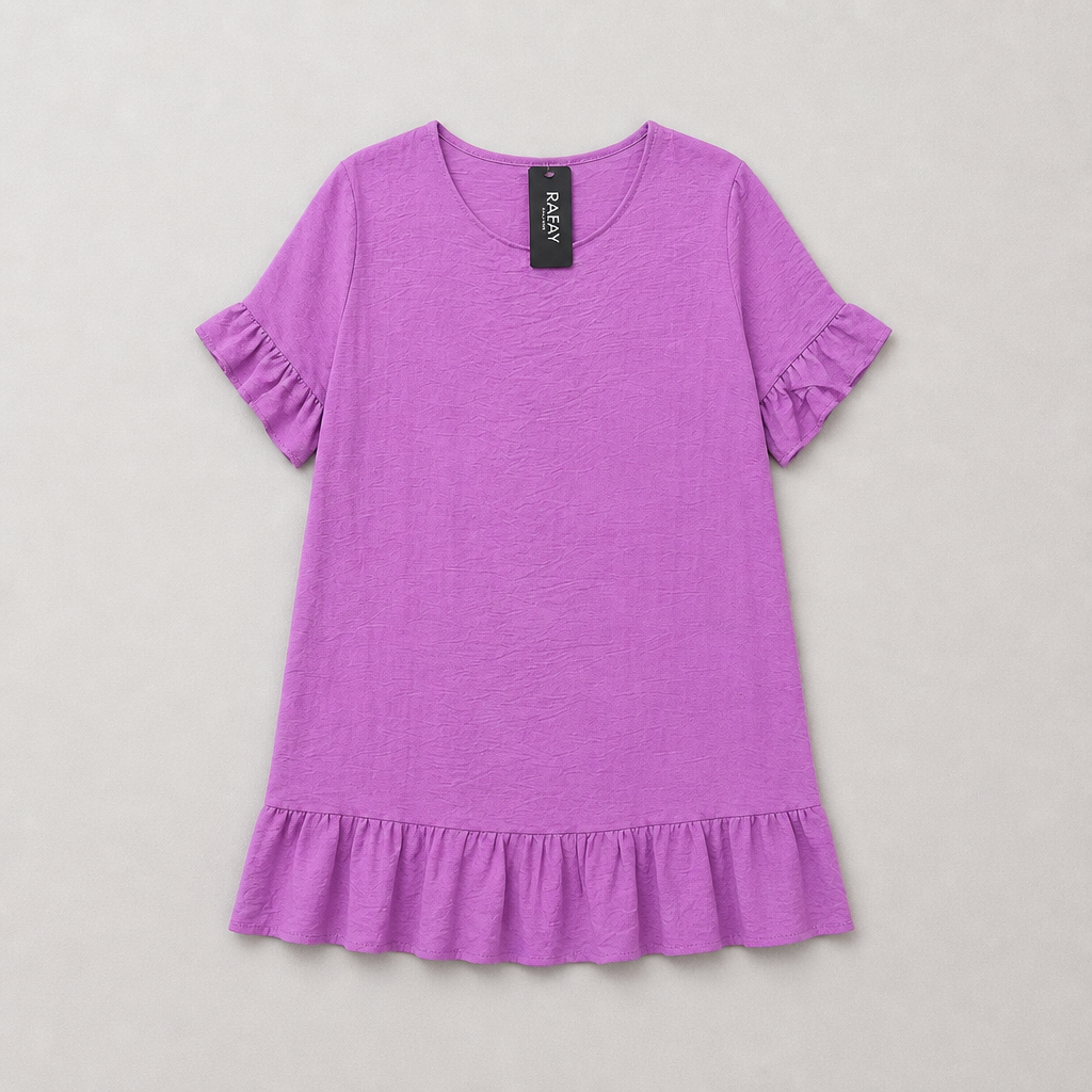 Robe fluide volants