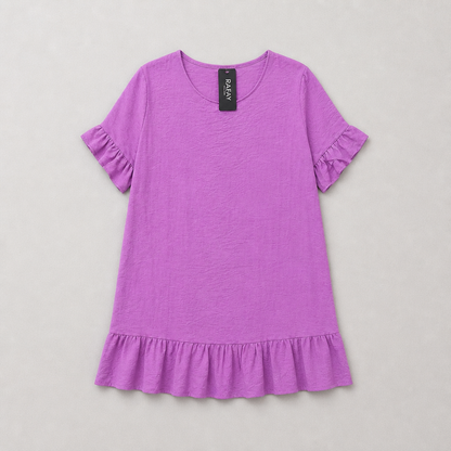 Robe fluide volants