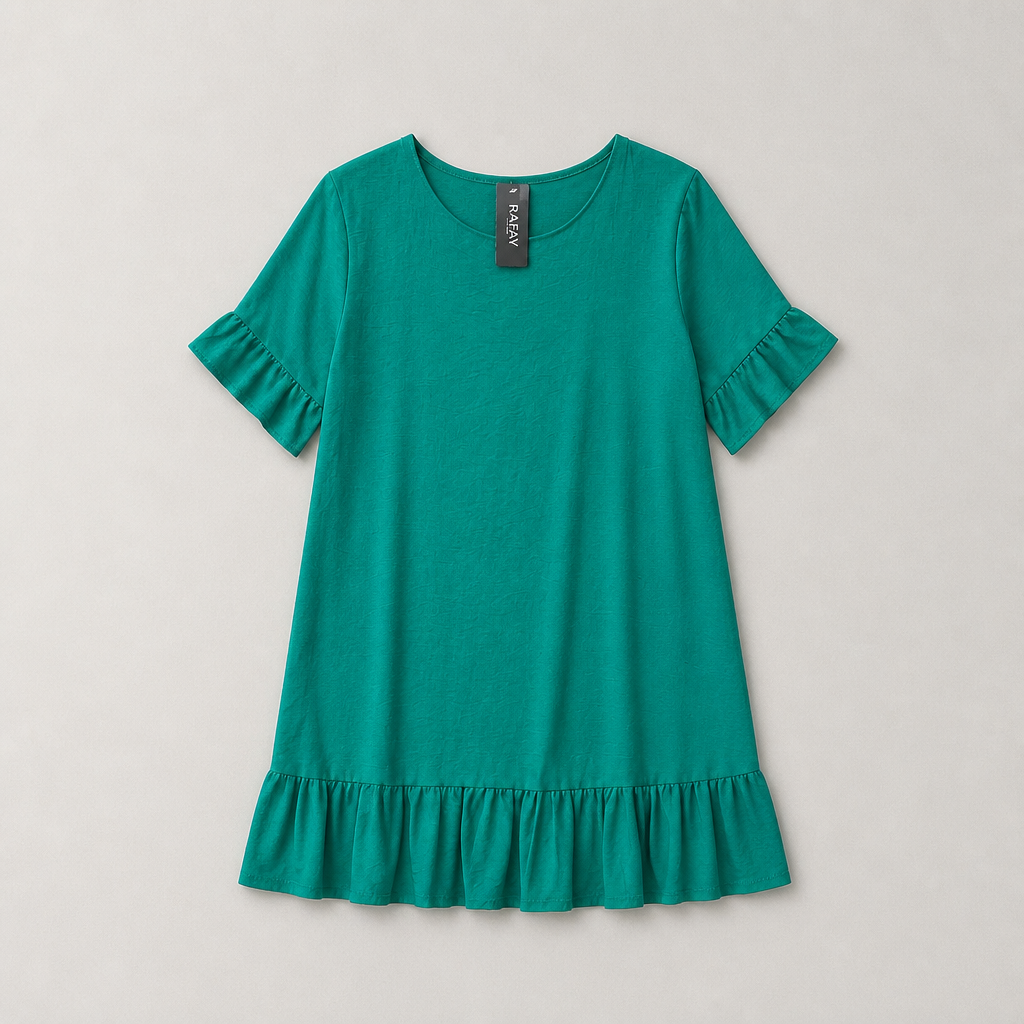 Robe fluide volants