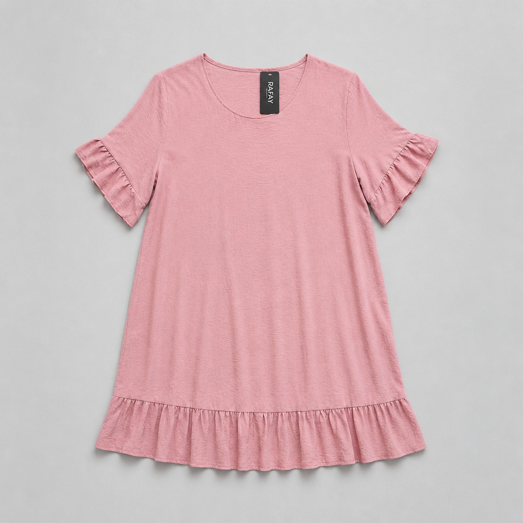 Robe fluide volants