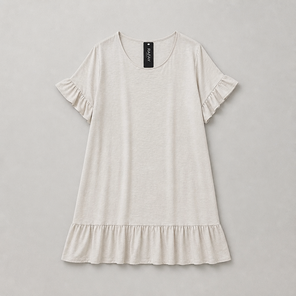 Robe fluide volants