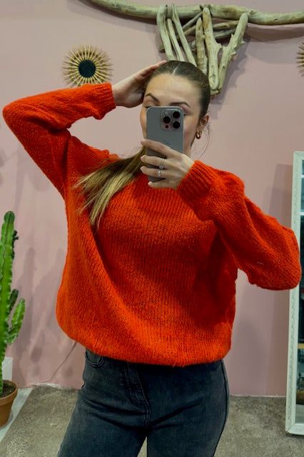 Pull Chouchou orange