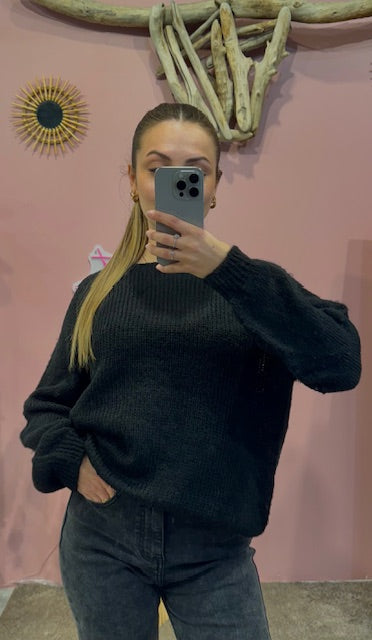 Pull Chouchou noir